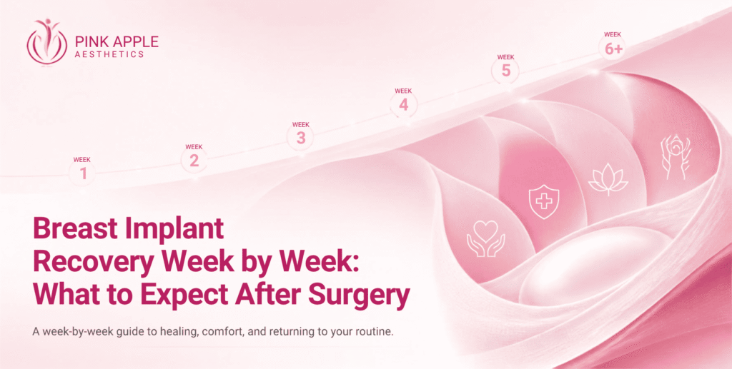Breast Implant Recovery Week by Week: What to Expect After Surgery 1 Breast Implant Recovery Week by Week16 7