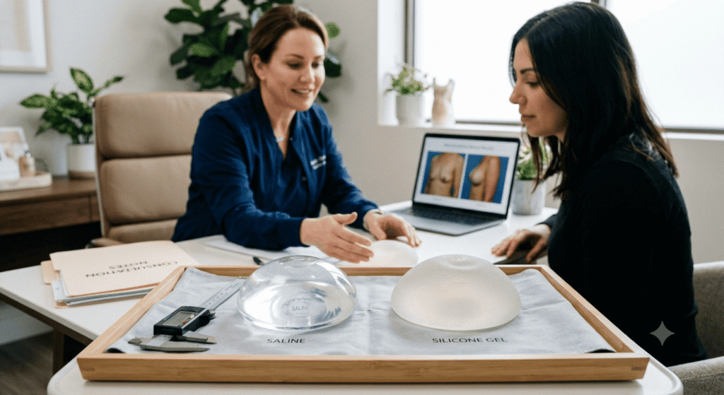 Silicone vs Saline Breast Implants: Which One Should You Choose? 2 Gemini Generated Image 7r9cpw7r9cpw7r9c