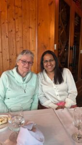 With Dr Hall Findlay (Canada)