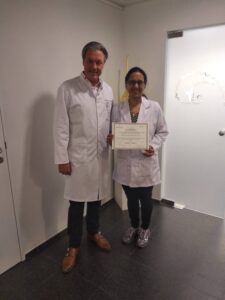 With Dr Patrick Tonnard Belgium