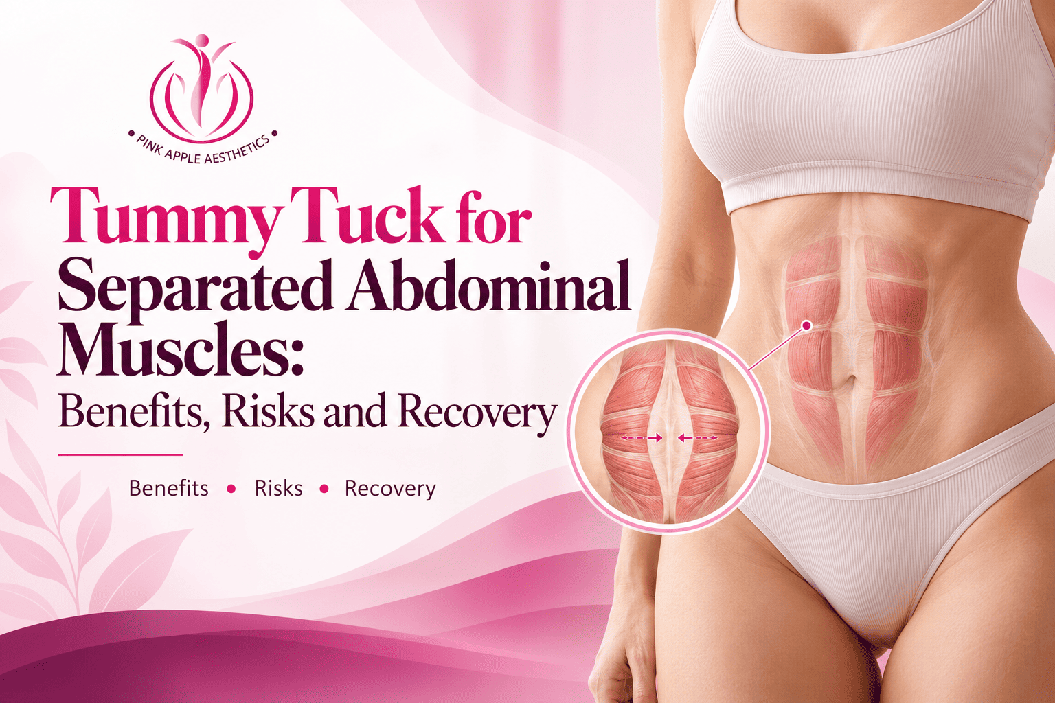 Tummy Tuck for Separated Abdominal Muscles: Benefits, Risks and Recovery 1 Tummy Tuck and Abdominal Separation Guide 1