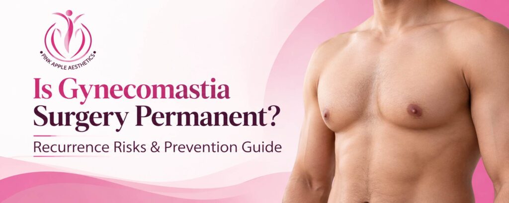 Is Gynecomastia Surgery Permanent?Recurrence Risks & Prevention Guide 1 gynecomastia surgery permanence 100kb